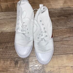 Classic White Women's Canvas Sneakers